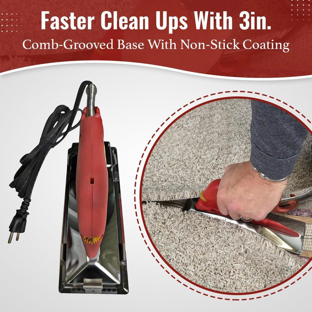 ZY305 10In. 800 Watt Carpet Seaming Iron
