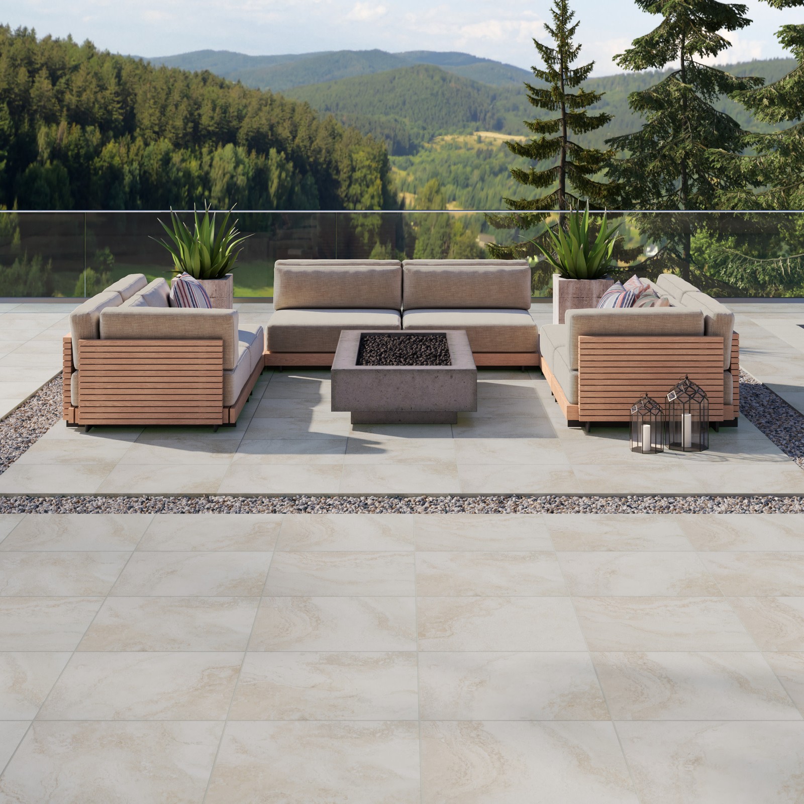 Ackland AKLNPWES24X24M-CA Westvale 24″ x 24″ Square Exterior – Terrano