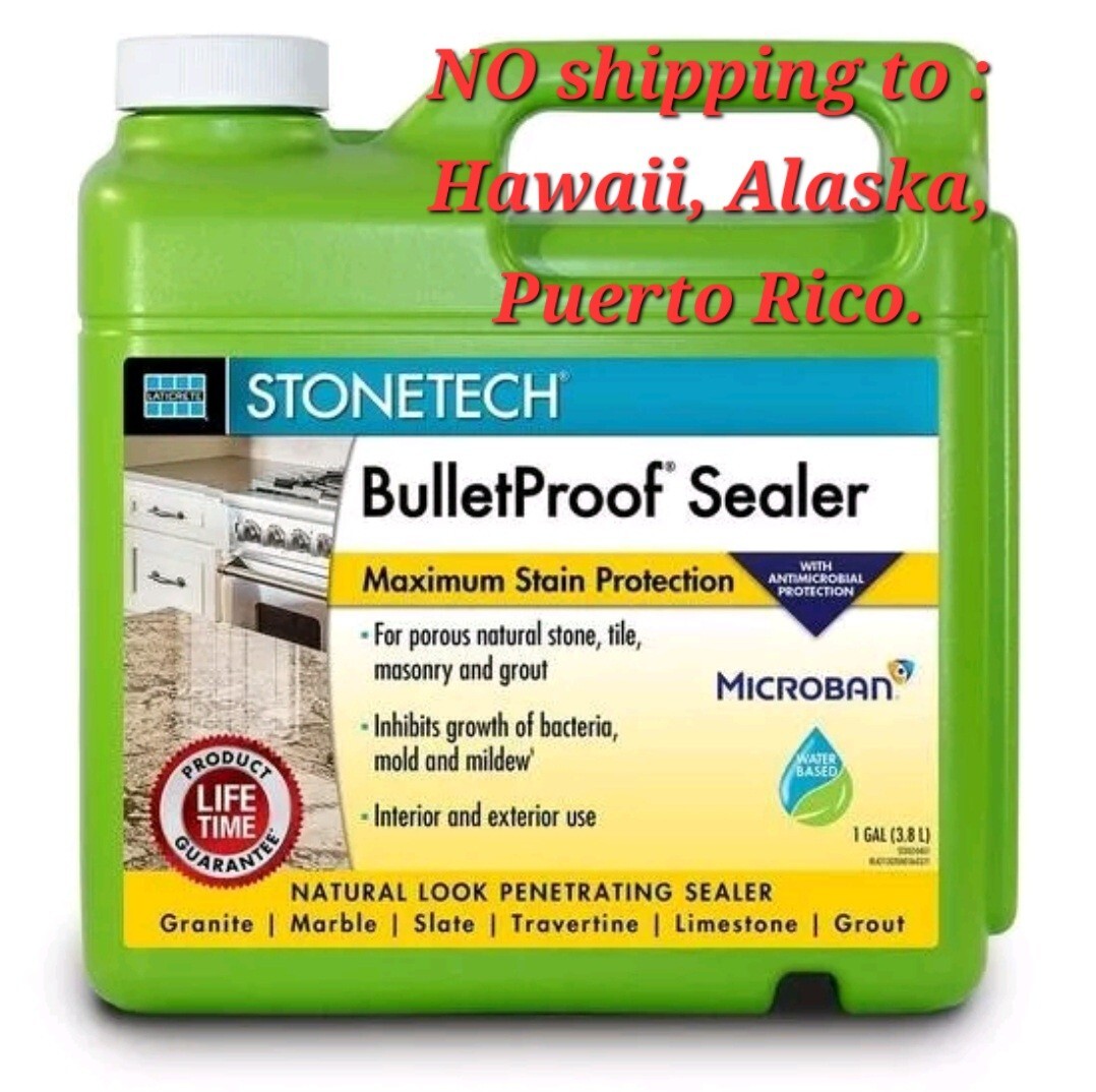 STONETECH BulletProof Sealer, 1 Gallon (3.8L) Bottle 1 Gallon, Clear