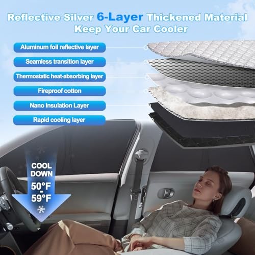 2019-2024 Silverado Window Shades | 6 Layers LZW-QZ-2019-2024 Silverado