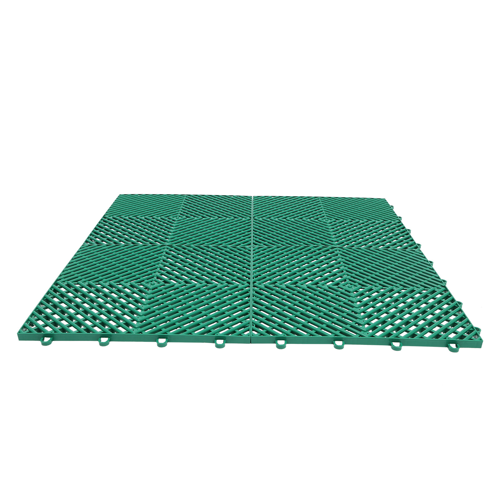 New Interlocking Garage Floor Tiles 50 PCS Deck 12″x12″ Snow Water Drainage
