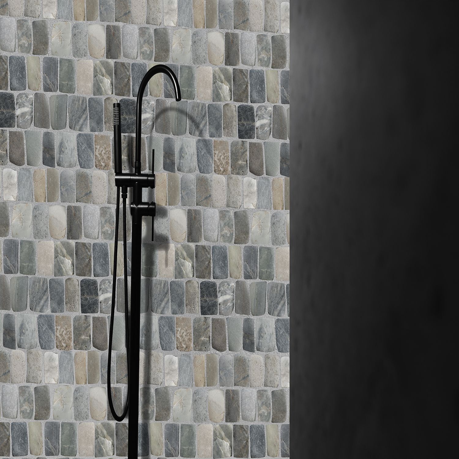 Canine Mix Natural Stone Mosaic Wall & Floor Tile ($17.01/SqFt)