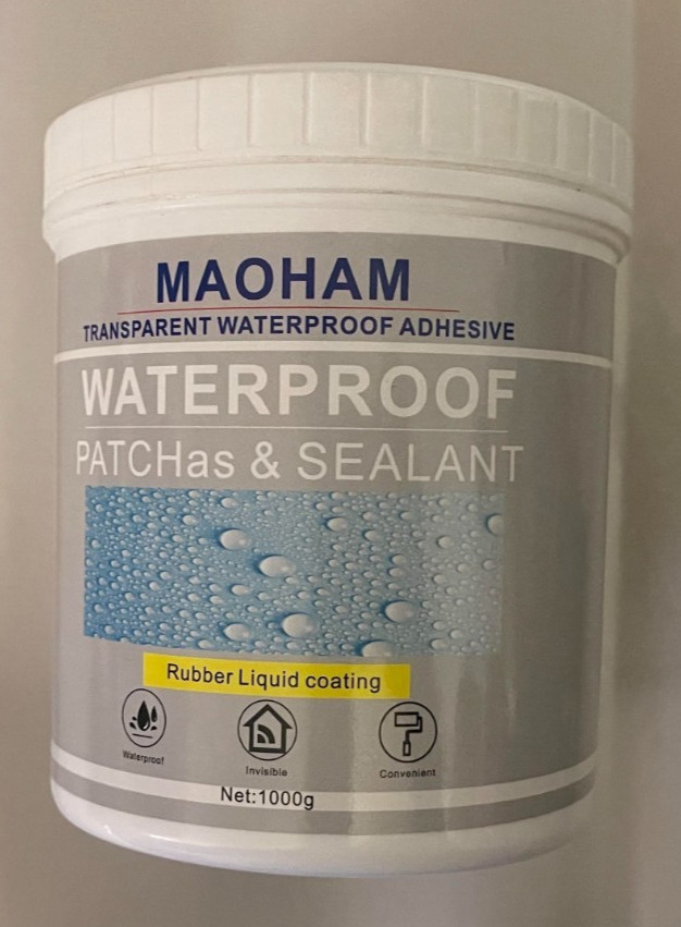 500g Liquid Waterproof Sealant Transparent Coating, Indoor & Outdoor
