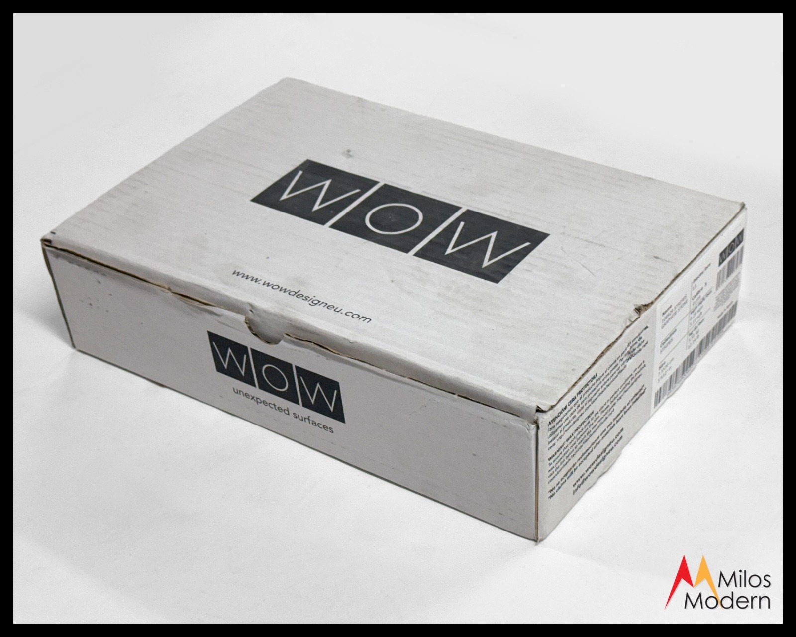 WOW Stripes Tile Black Graphite Stone – Spain 3×12 – 13 Pc/Box 48 Boxes Avail