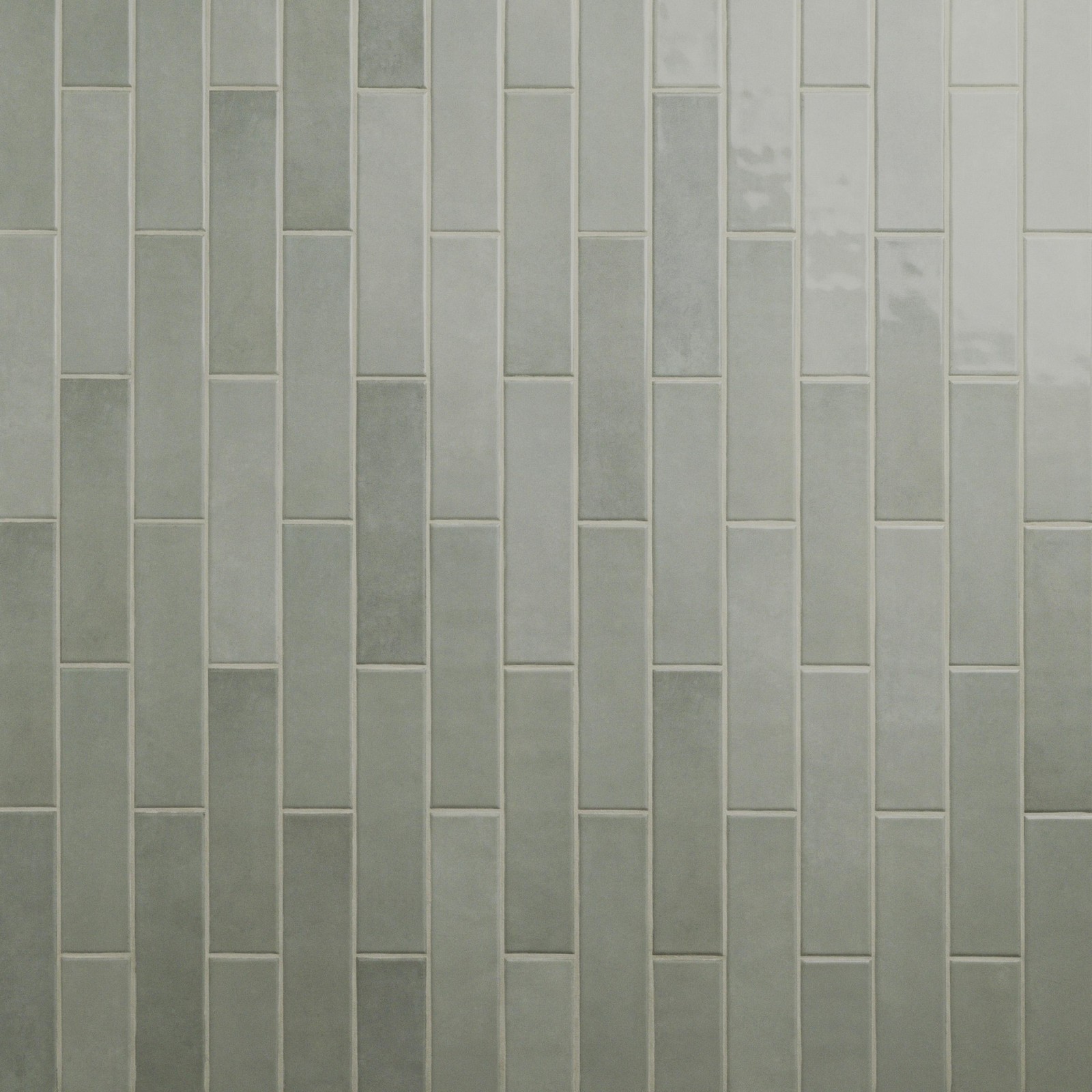 Ackland AKNPTHOK3X12G-CA Hoku – 3″ x 12″ Ceramic Rectangle Wall – Sage
