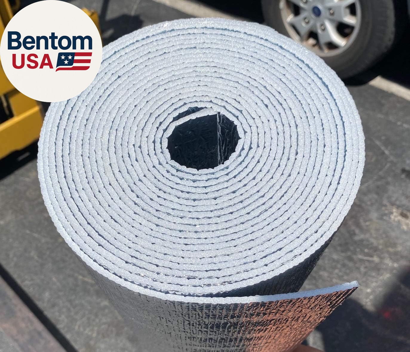 Smartshield -3Mm 24Inx10Ft Reflectiveinsulation Roll, Foam Core Radiant Barrier,