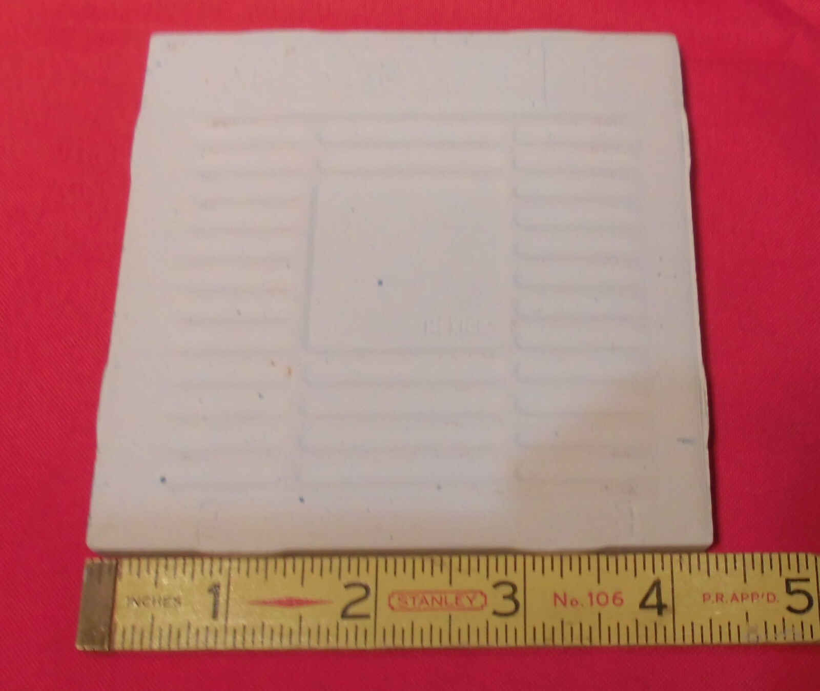 1 pc. Cobalt Blue #318: Crystalline Ceramic 4-1/4″ Tile by American Olean, NEW