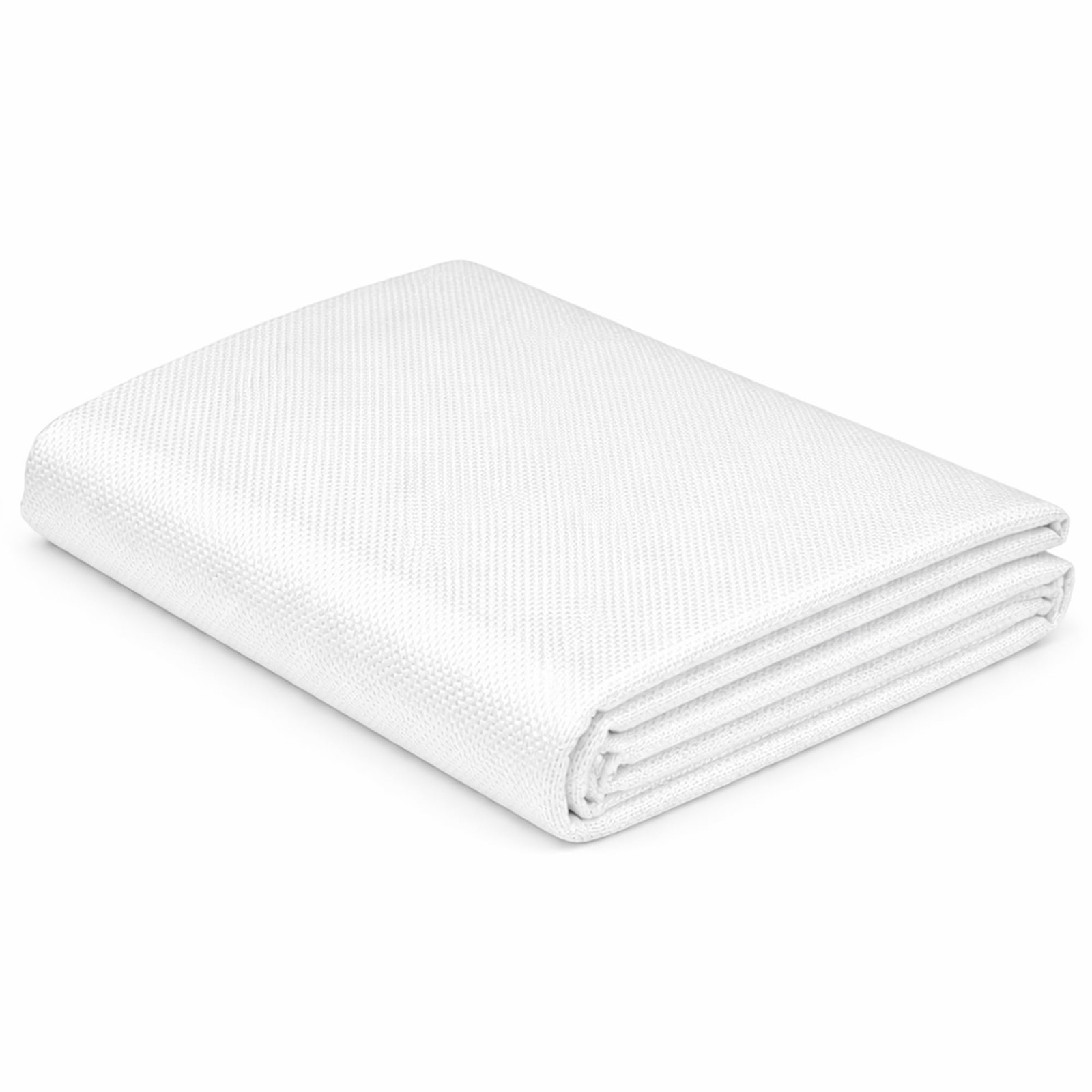 Fiberglass Cloth, 6oz 50 sq ft E-Glass Plain Weave, 50″ x 3.3 Yards, white