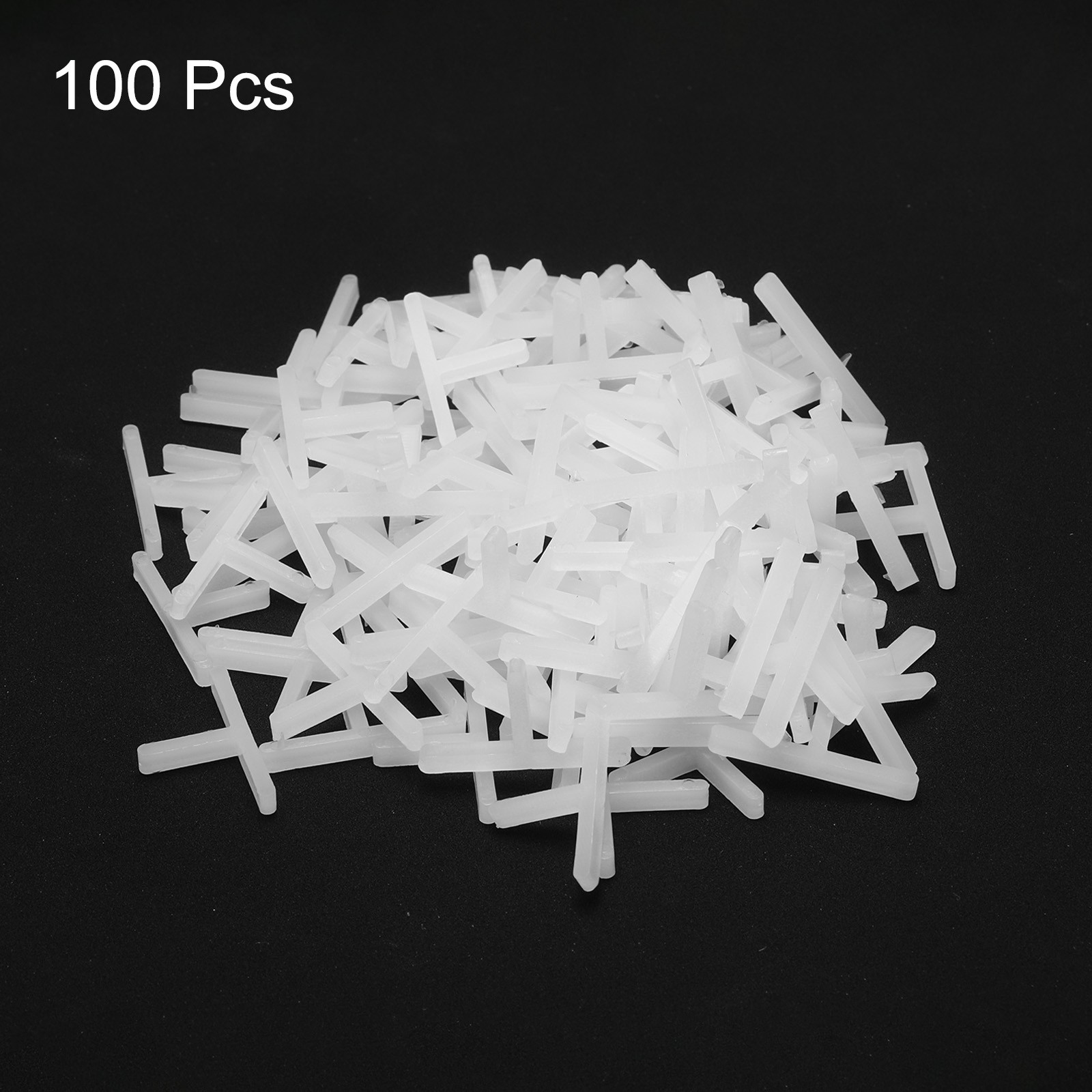 100pcs Tile Spacers 2mm Hard Plastic T Type Tiles Leveler Spacer for Ceramic