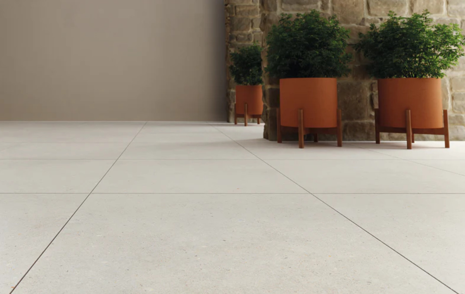 48″x48″ Cementi- Fresh White Matte Finish Porcelain Large Format Tile