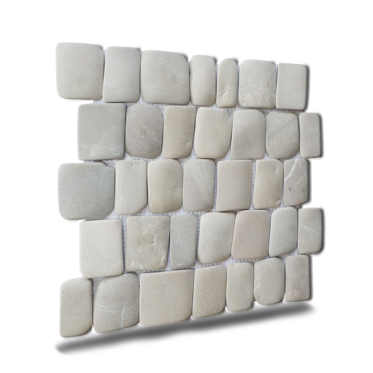 Canine Tan Natural Stone Mosaic Wall & Floor Tile ($16.8/SqFt)