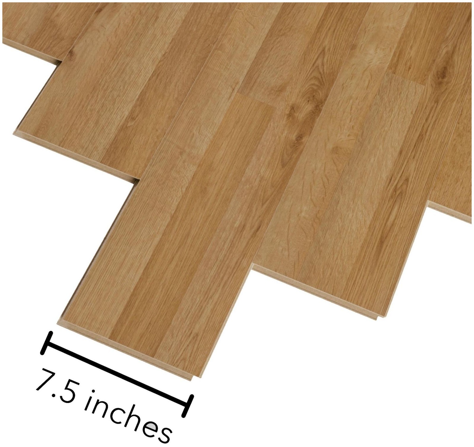 Mohawk Industries LFE01-L Basics Caster 7-1/2″W Embossed Laminate – Blonde Red