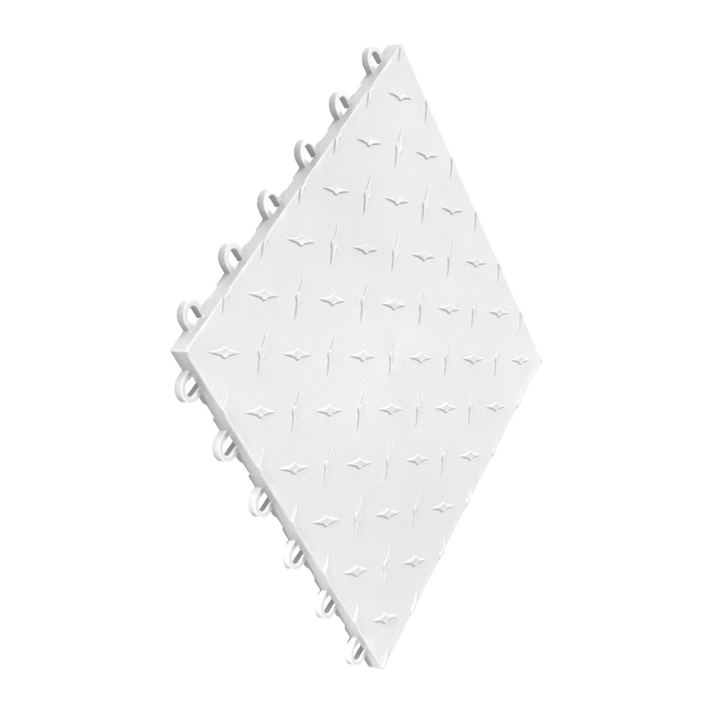 Diamondtrax 12-SERIES Arctic White 12”x12” 10-pack ( 10 SF per 10-pack )
