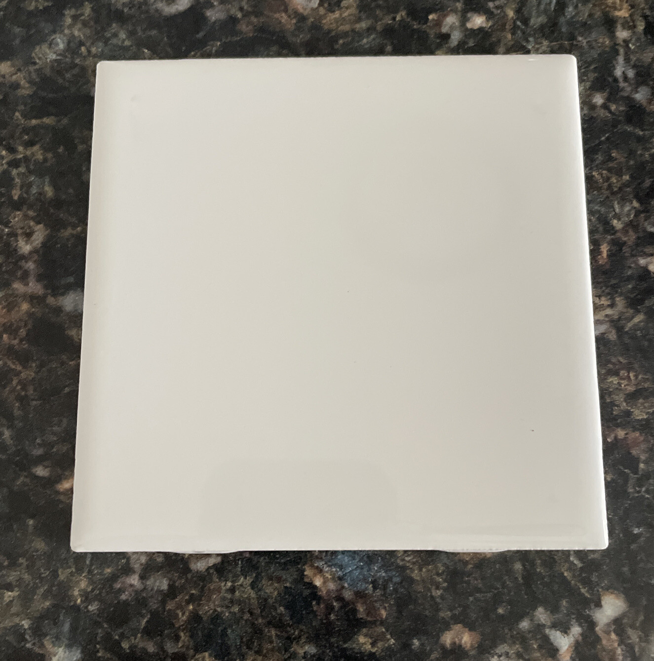 1 ea Ceramic Wall Tile 4 1/4″ White Glossy 4×4
