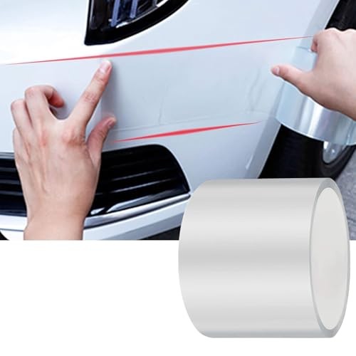 Car Door Edge Guard Invisible Automotive Door Sill 33Ft x 2.75″ Transparent