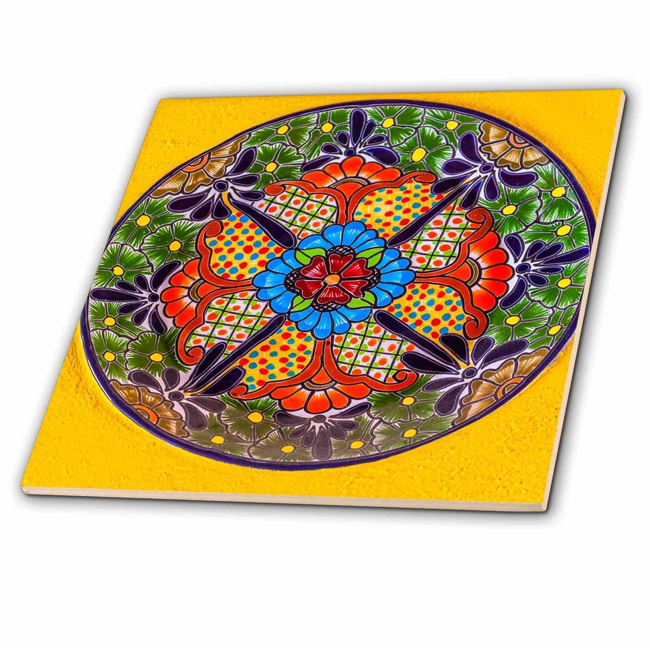 3dRose 12-Inch Ceramic Tile – Decorative Wall or Kitchen Art, Durable Home Décor