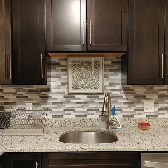 10 Pck 12×12 Peel and Stick Backsplash Kitchen Bathroom Mosaic Tiles Wall Decor