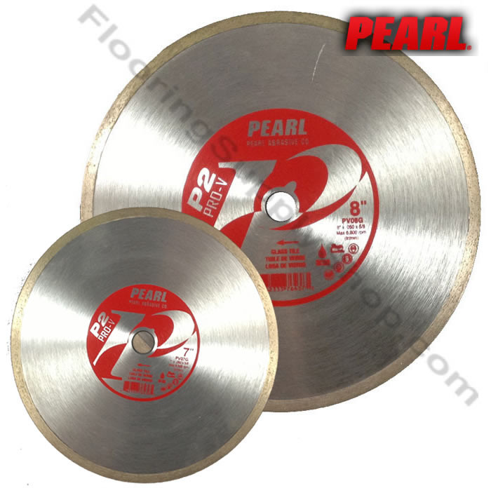 Pearl Abrasive P2 Pro-V 7 Inch Glass Diamond Blade 7″, 8″ and 10″