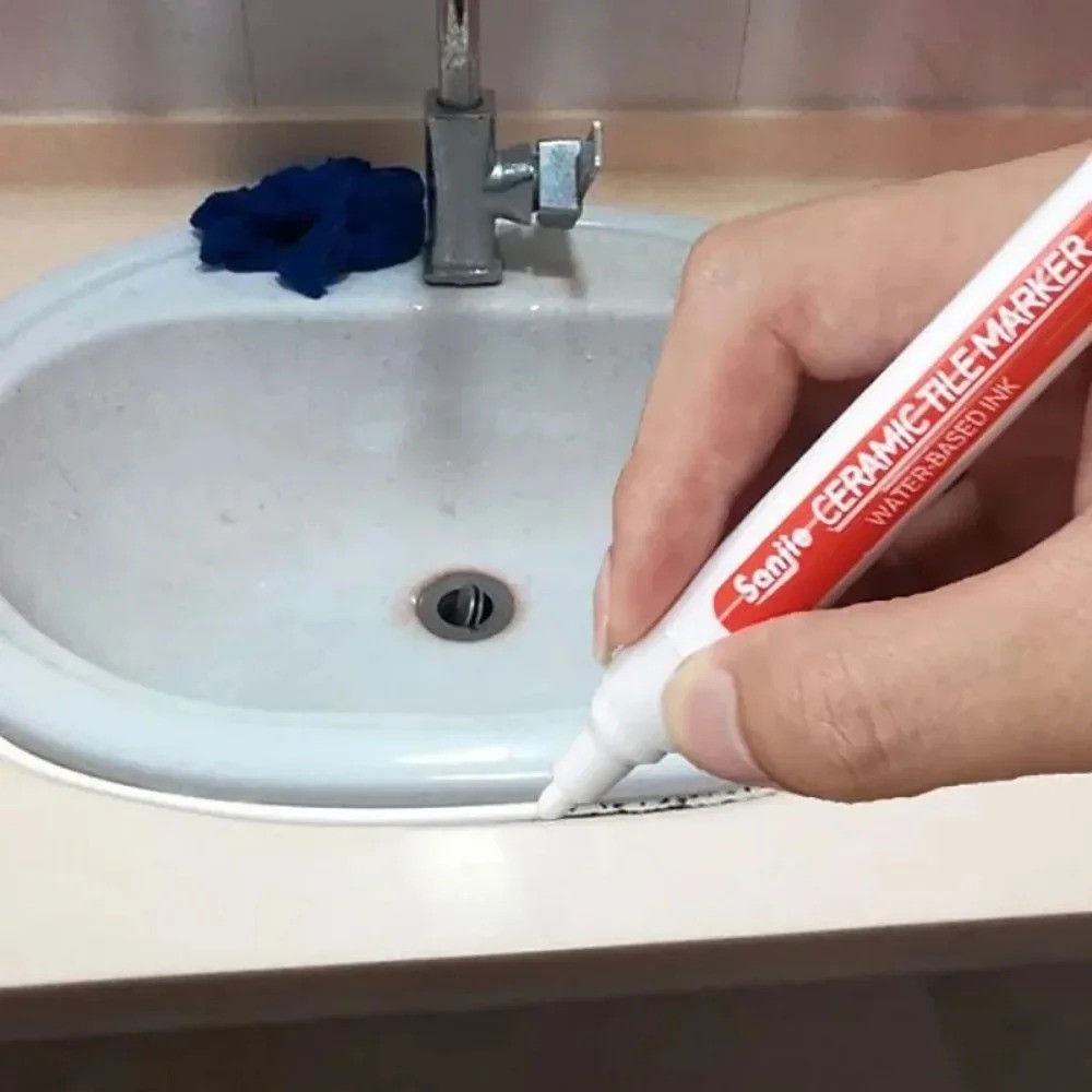 Grout Pen Waterproof Tile Gap Repair Paint Marker Mouldproof Filling Agents us