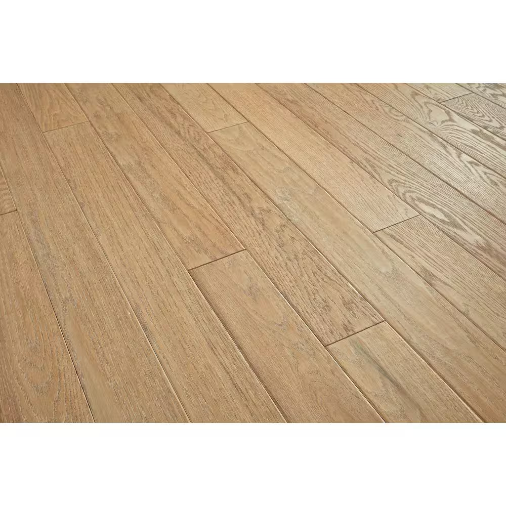 American Vintage Cozy Living Red Oak 3/4 In. T X 5 In. W Scraped Solid Hardwood