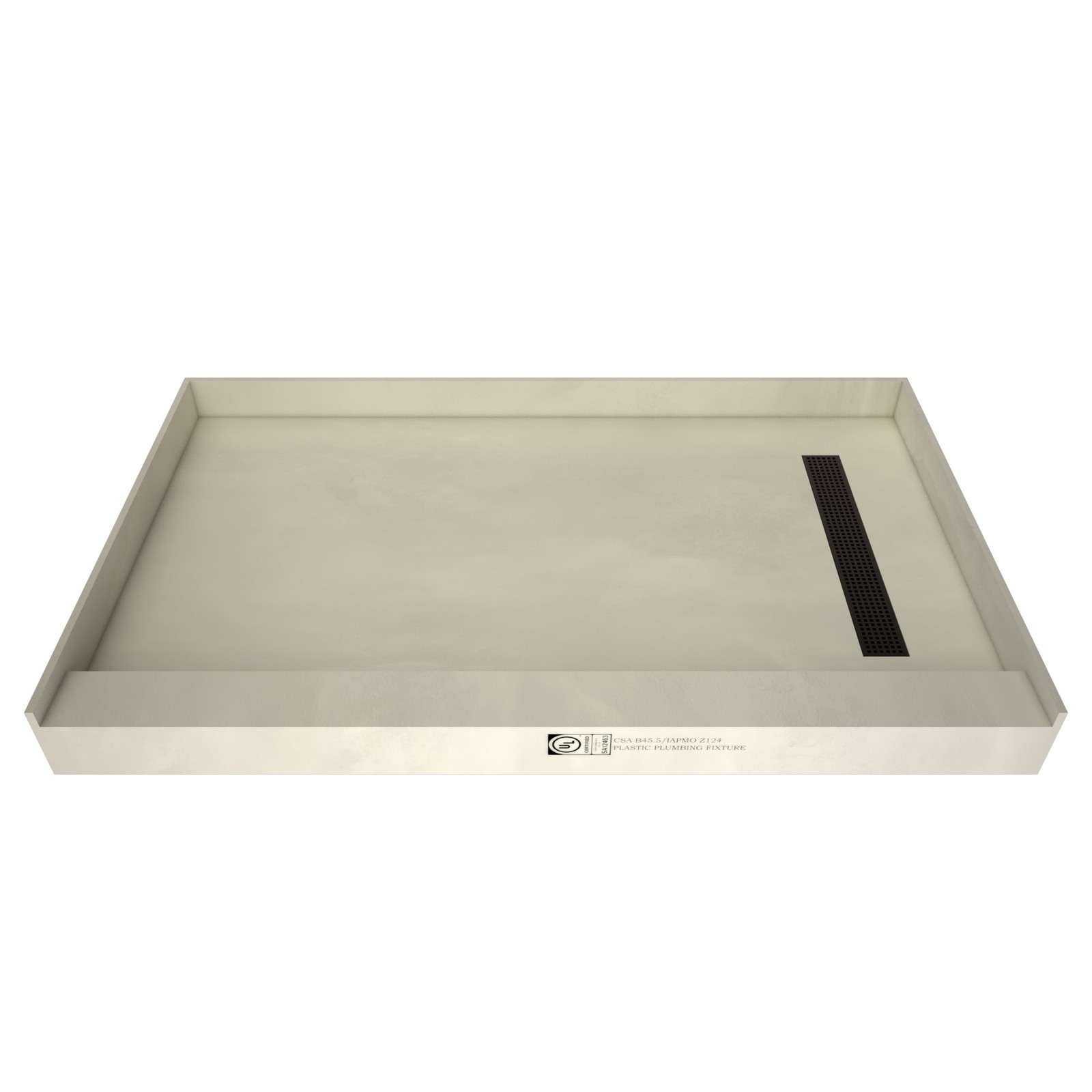 Tile Redi RT3260R-PVC-2.5 Redi Trench 60″ x 32″ Rectangular