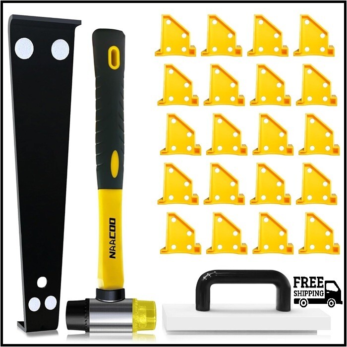 Laminate Flooring Tools, NAACOO Flooring Installation Kit, Vinyl Flooring Tools