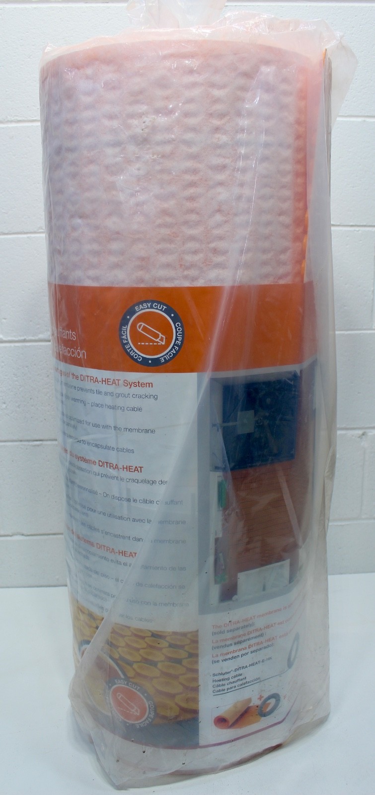 Schluter DH512M DITRA Heat Uncoupling Membrane 134.5 Ft² Roll Floor Underlayment