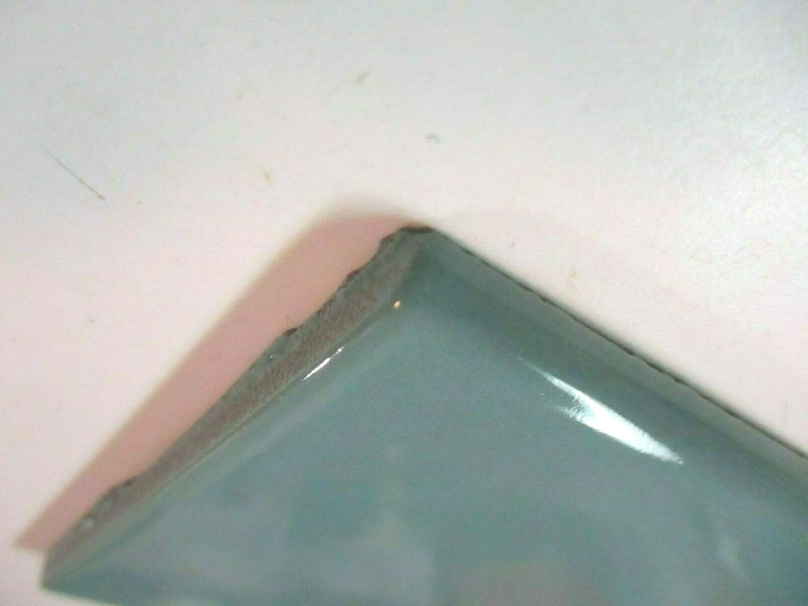 1 Bullnose Wall Tile Summitville USA ’60 Ceramic 3-7/8″ Mid Teal Green Gloss MCM