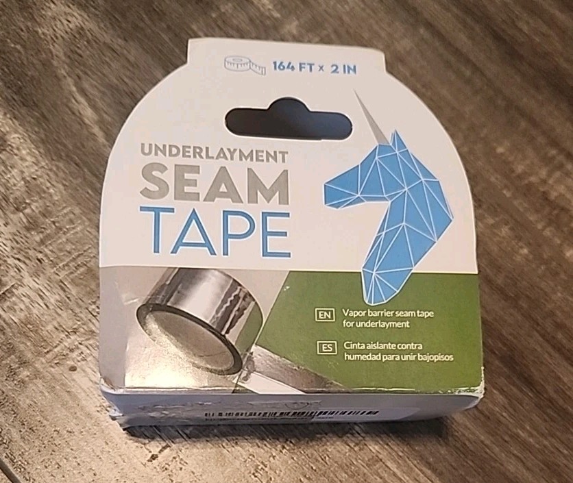 Underlayment Seam Tape 164 FT × 2 IN NEW