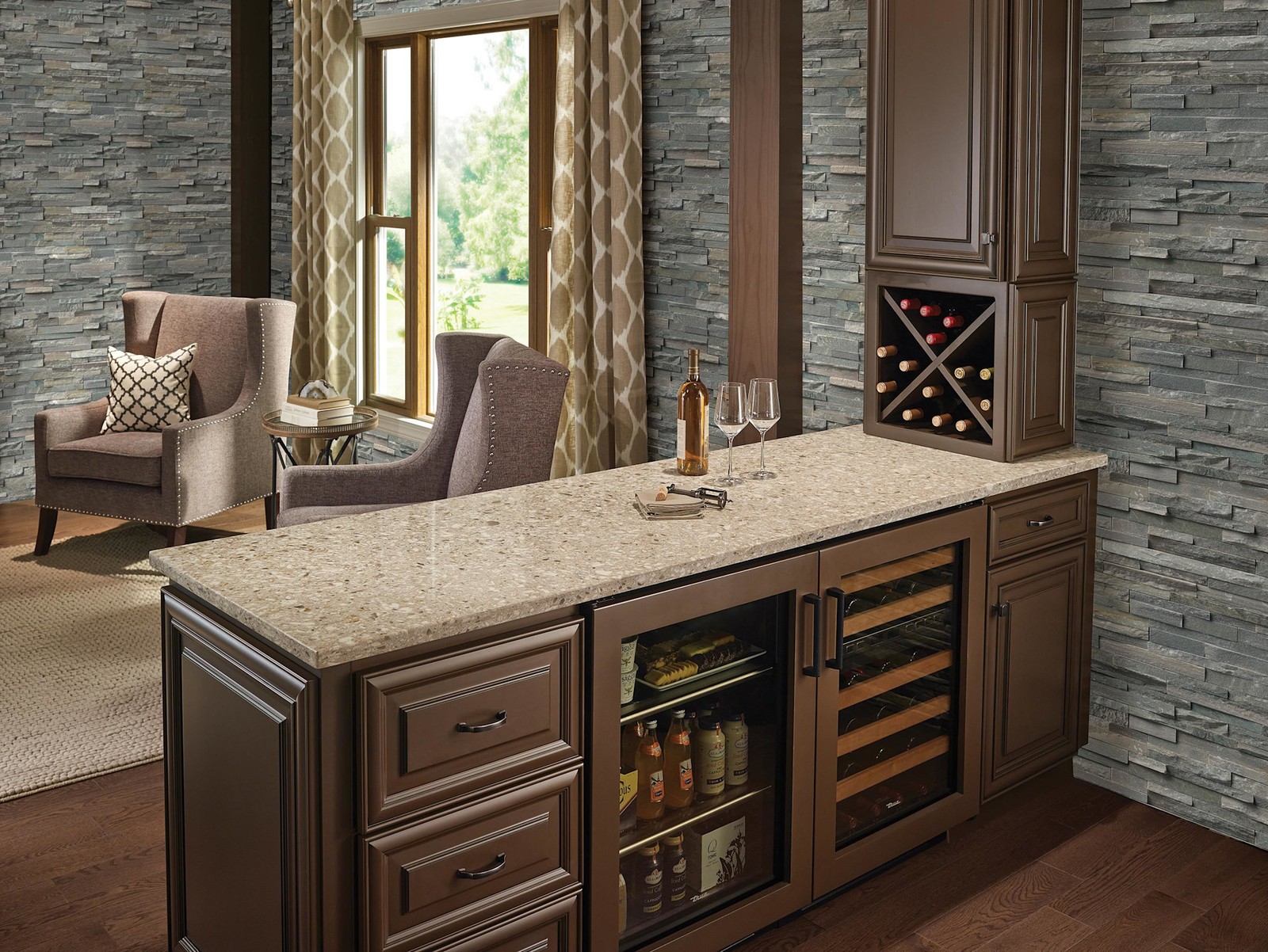 Ackland AKPLPQ6X18FCR-CA 6 in. x 18 in. Splitface Quartzite – Imperial White