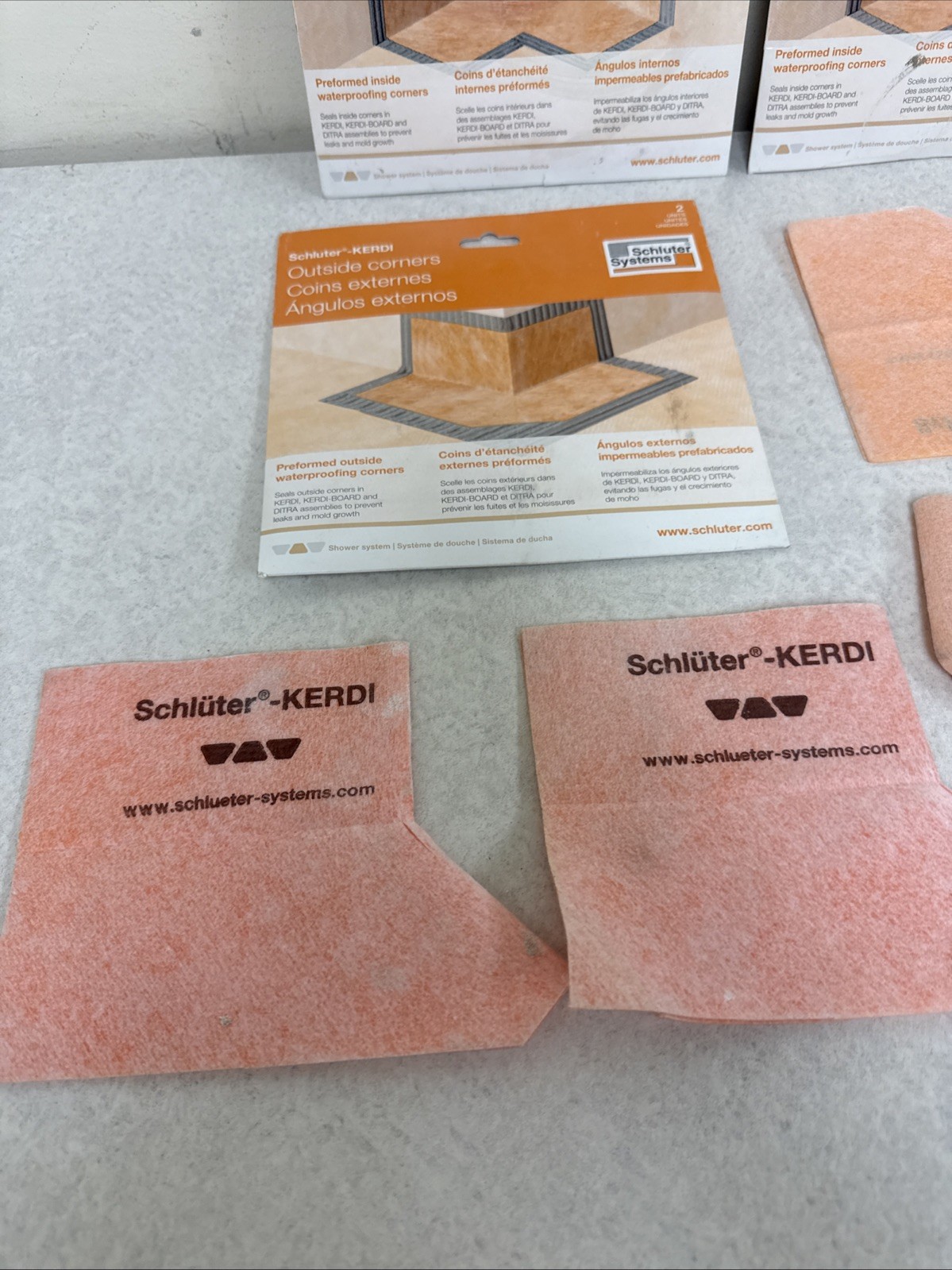 Lot Of 12 Units Schluter System