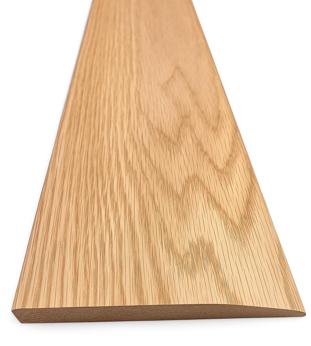 72″ Unfinished Oak Reducer Threshold – 5″ Wide x 5/8″ High Half Threshold |