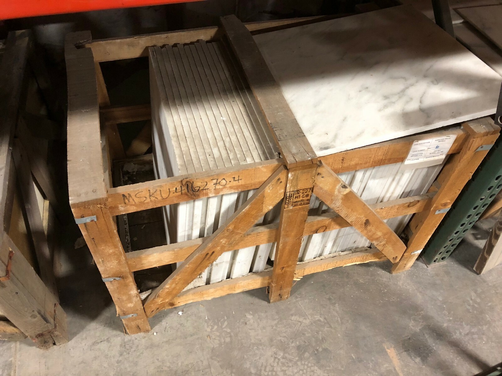 Tile Karacasu Marble Remodel Stone About 3×3 SAMPLE PIECE TS-44