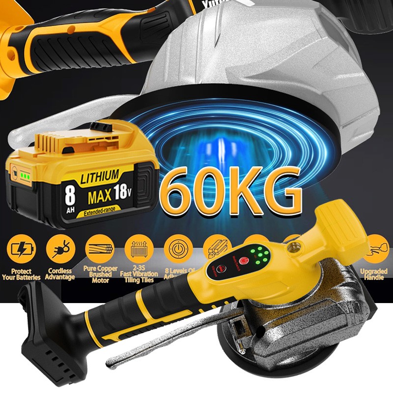 Tile Vibration Leveling Machine Vibration Tool for Dewalt 20V Max Battery DCB209