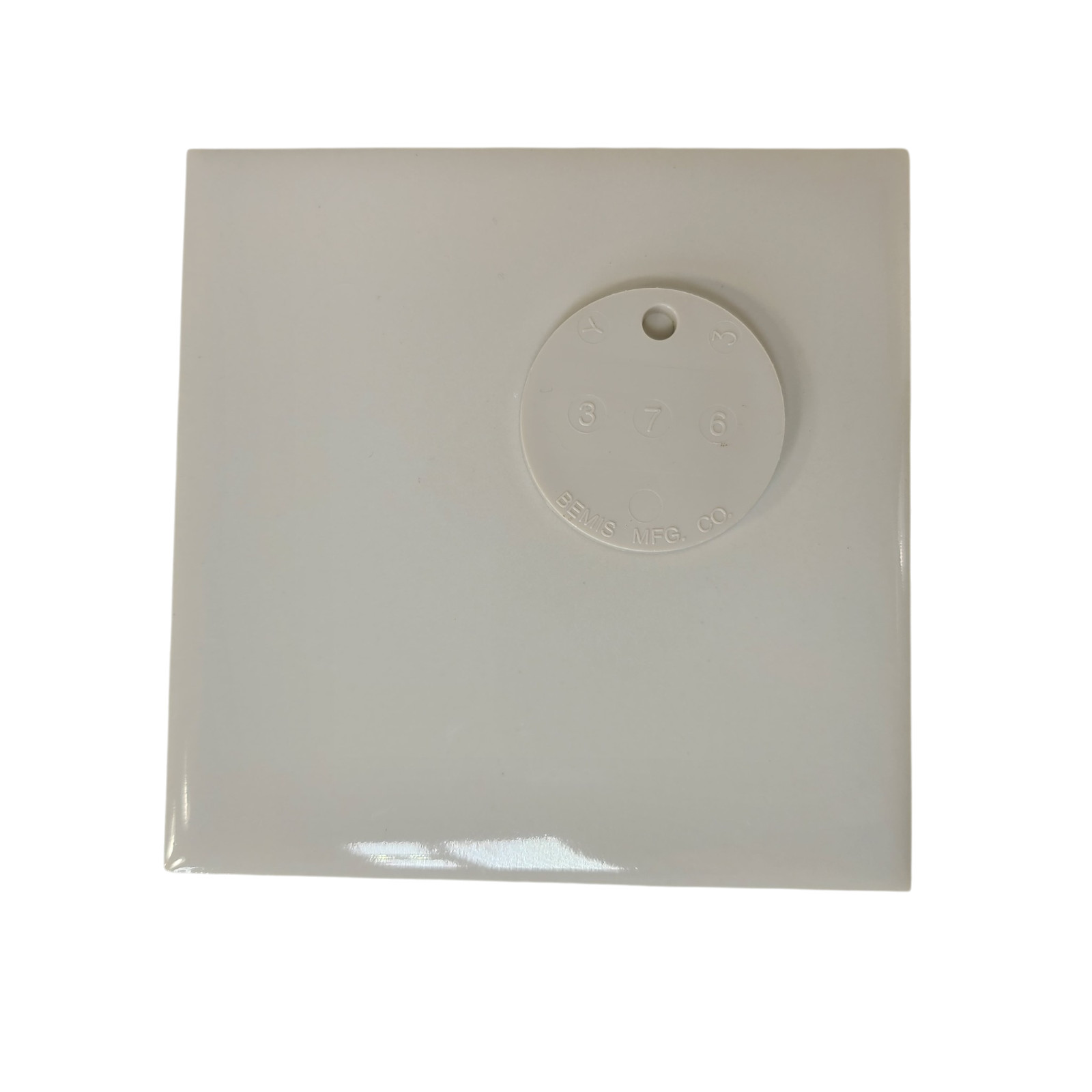 Vintage Warm Off White Ceramic Tile 4.25 inch Subway Square Classic Color 376