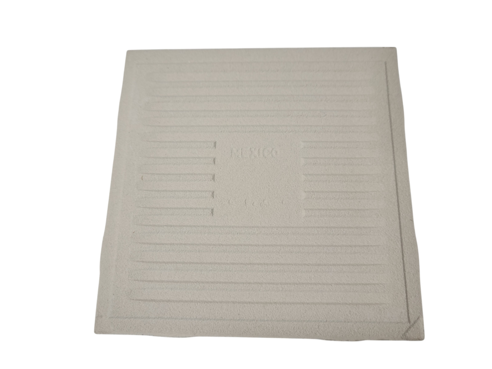Blue Ceramic Tile 4.25 inch Bullnose Trim Edge Vintage Subway Square Color 0169