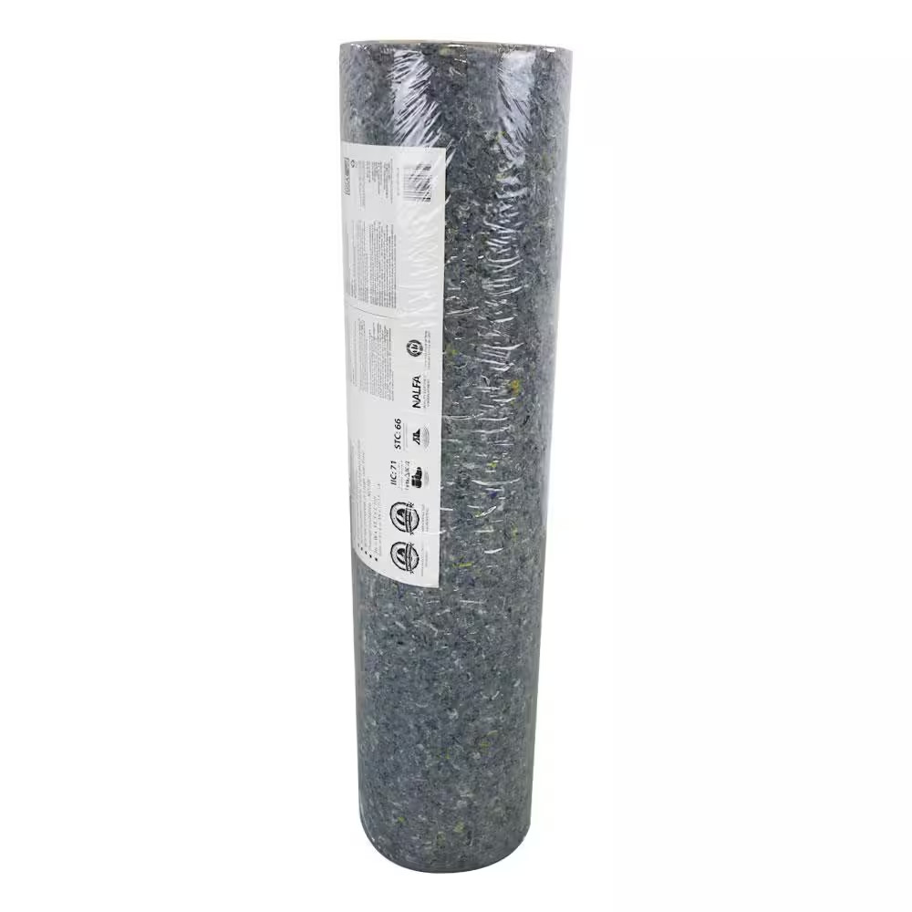 100 Sq. Ft. 3 Ft. X 33.34 Ft. X 1/8 In. Acoustical Underlayment with Attached Va
