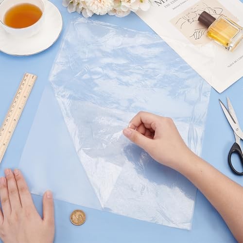 14.88×12.4inch Ultra Thin Silicone Rubber Sheet, 0.5mm Thick Waterproof