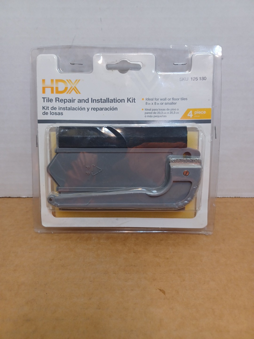 New HDX Tile Repair and Installation Kit SKU 125 180