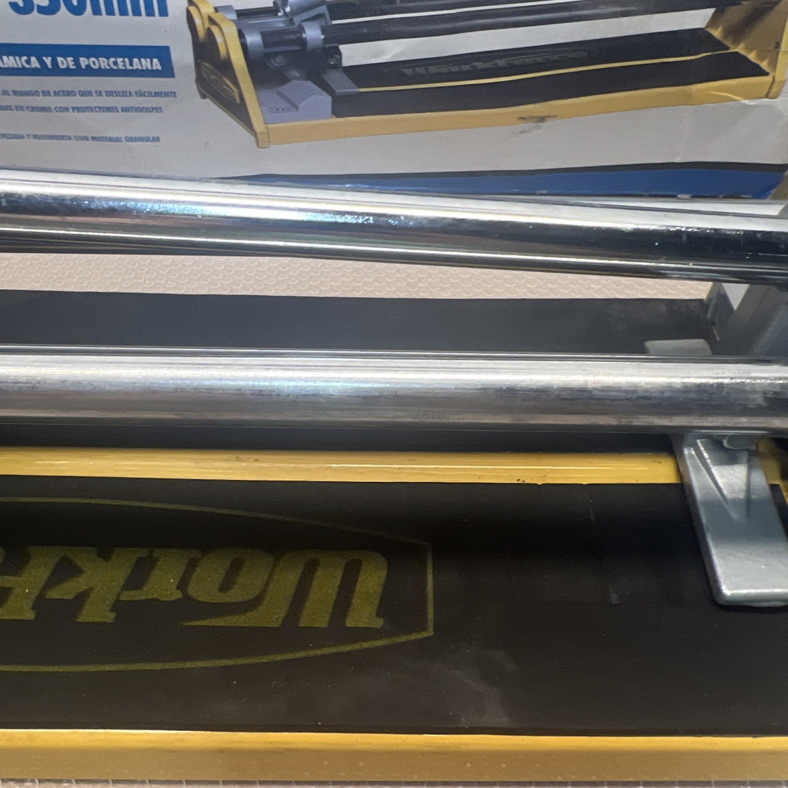 Workforce 14″ Tile Cutter THD14 Ceramic Porcelain Tile Tool Used Box Is Damaged