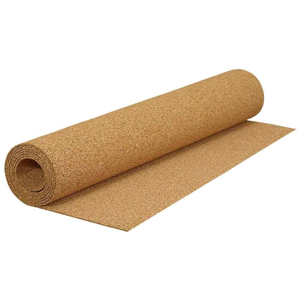 200 Sq. Ft. 4 Ft. Wide X 50 Ft. Long X 6Mm Thick Natural Cork Underlayment Roll