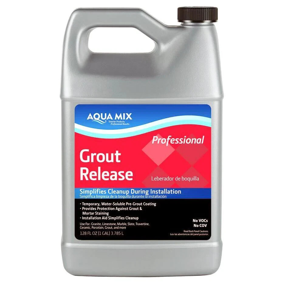 1 Gallon Aqua Mix Pro Grout Release Simplifies Clean-up During Installation