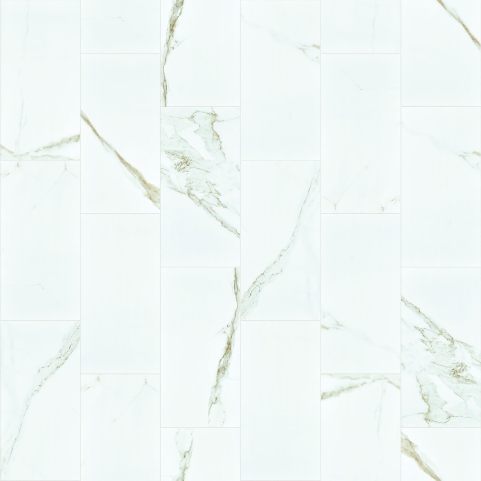 Shaw CS36V Casino – 12″ x 24″ Rectangle Floor Tile – Polished – Calacatta