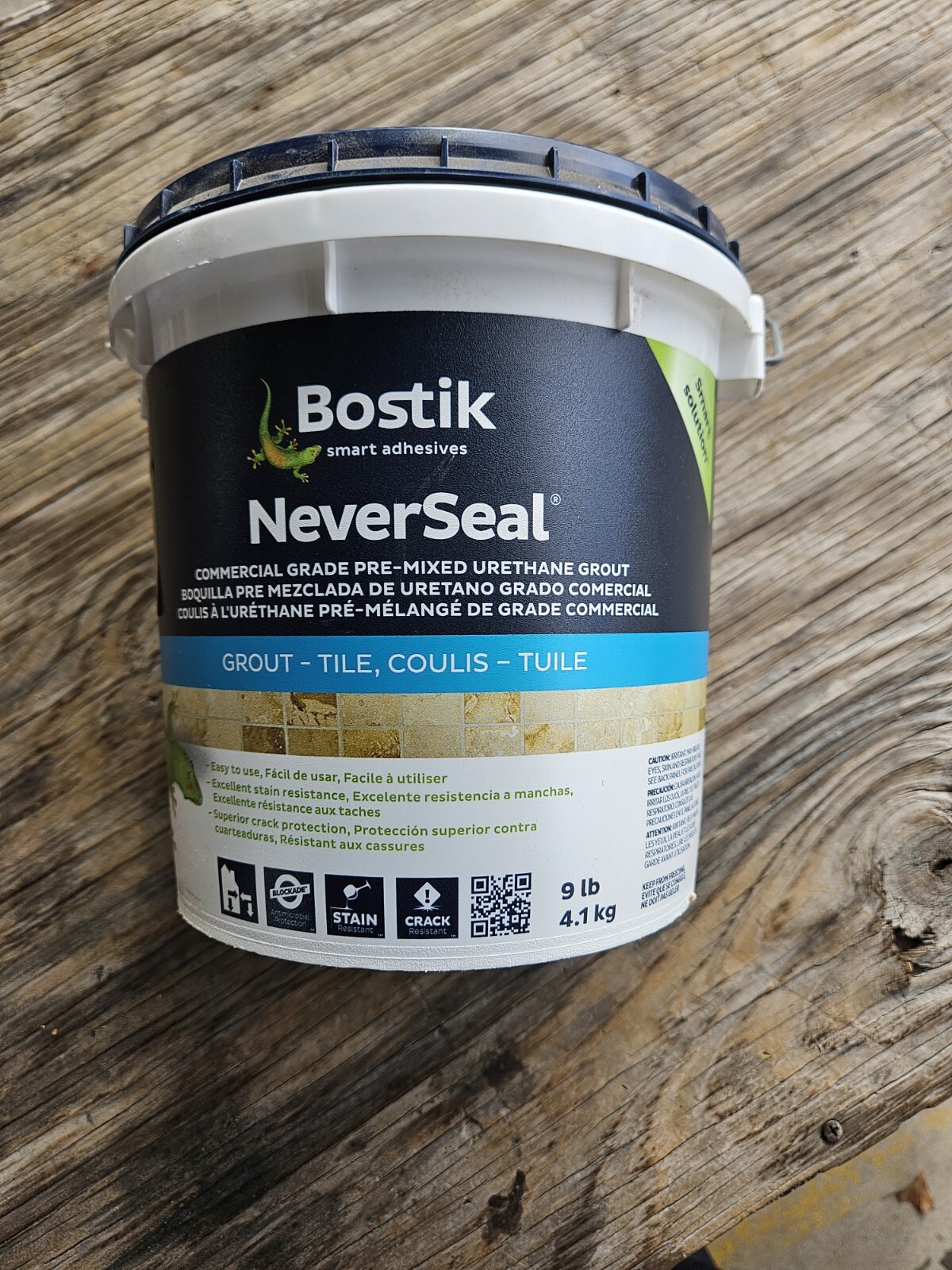Bostik TruColor Rapid Cure Premixed Urethane Grout 9 Lb by Bostik Color: Linen