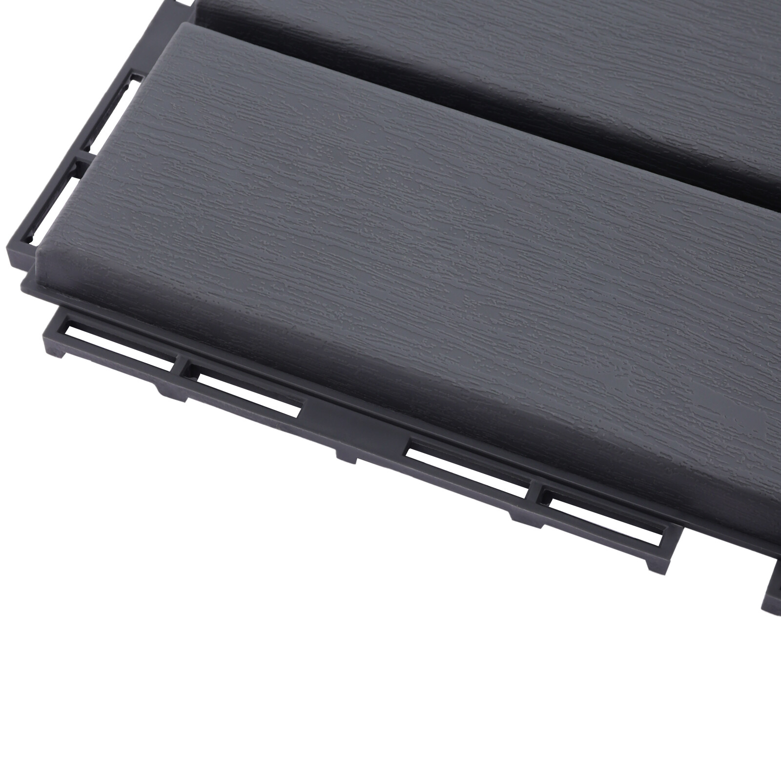 30PCS Outdoor Deck Patio Tiles Interlocking Flooring Tiles Set Replacement Tiles