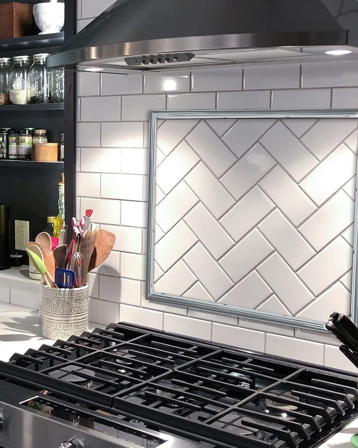 Self-Adhesive 10 Ft Backsplash Edge Trim in Durable Stainless Steel Finish