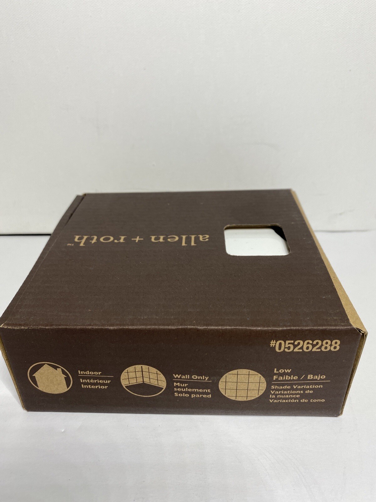 Allen + Roth Ogee Ceramic White Tiles Pieces 0526288. 5 Pack. Brand New
