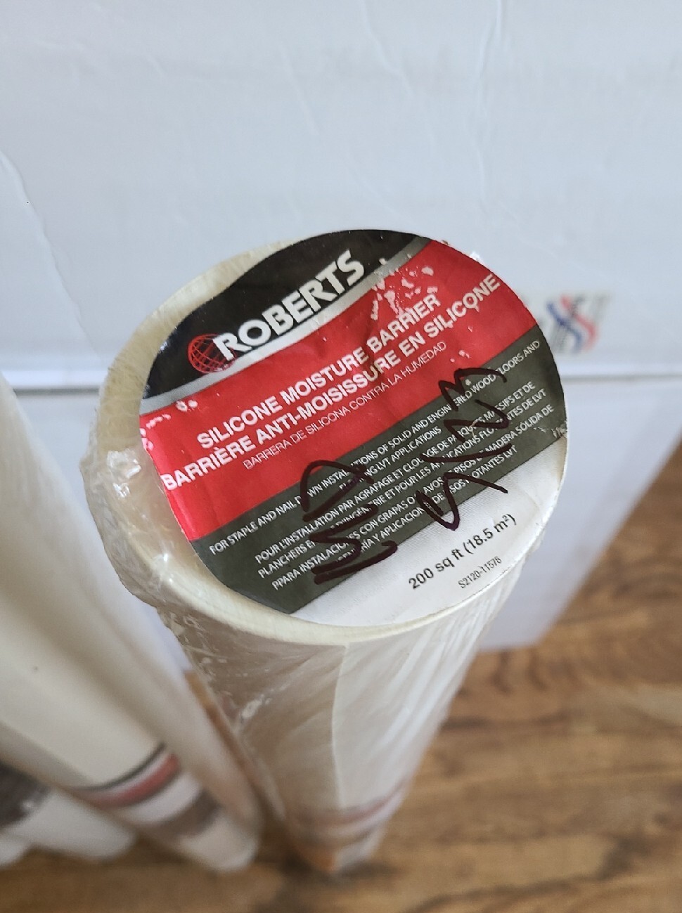 ROBERTS 70-198 Silicone Moisture Barrier 200 sq 31.5 in. x 76.25 ft. Lot of 4