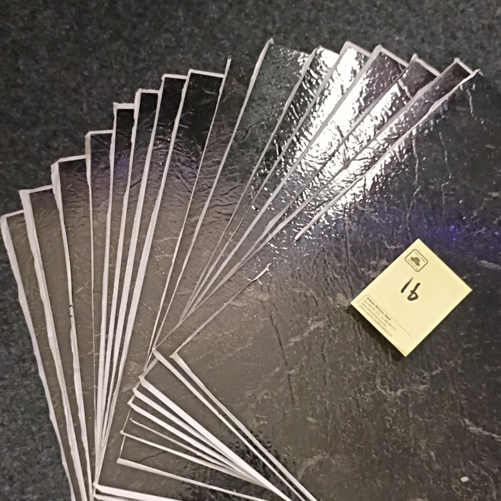 Achim Self-Adhesive Vinyl Peel and Stick Floor Tiles 12×12 in Black 20 Tiles