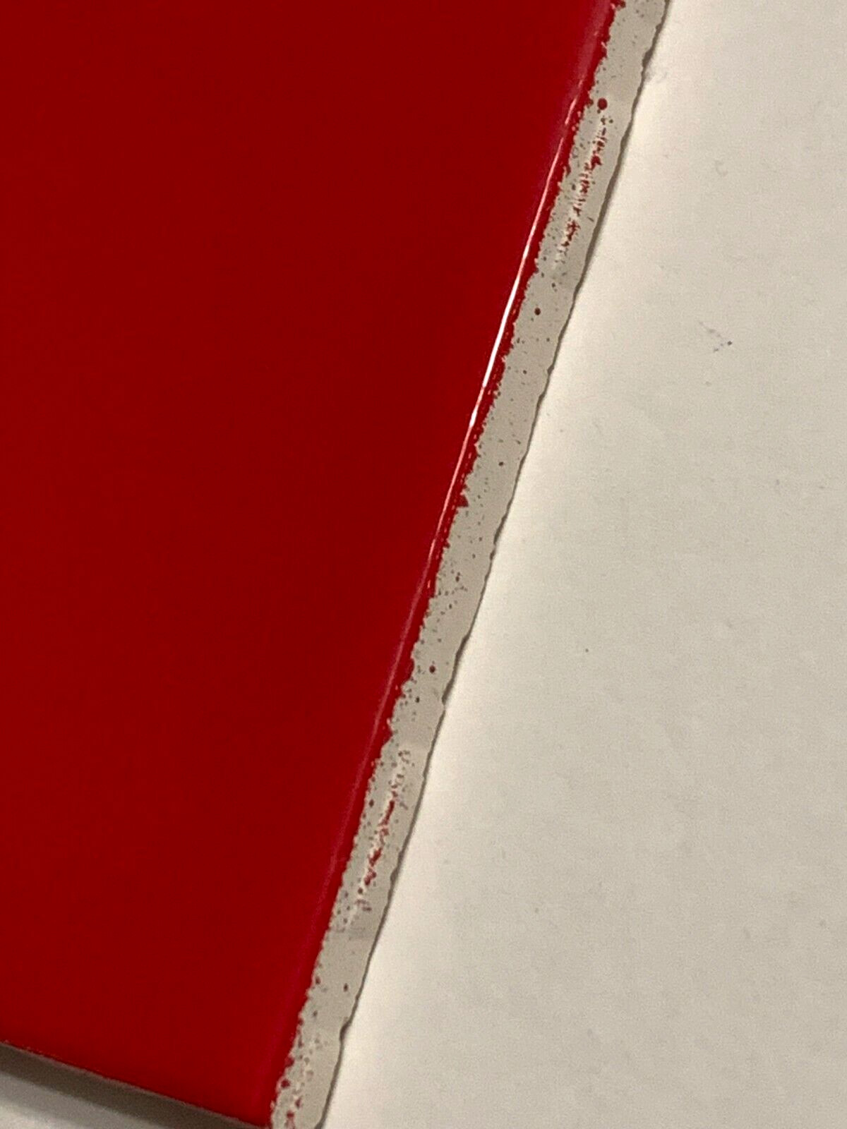 NEW AMERICAN OLEAN 4″ x 4″ CHERRY RED S01 GLOSS * 30 * TILES